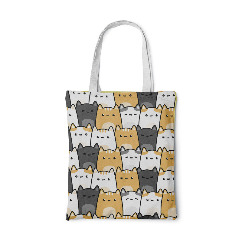 Fashion Women Foldable Canvas Handbag Cute Cartoon Animal Tote Casual Large Capacity Shopping Shoulder Bags Girls Pink Handbag Fashion Women Foldable Canvas Handbag Cute Cartoon Animal Tote Casual Large Capacity Shopping Shoulder Bags Girls Pink Handbag
